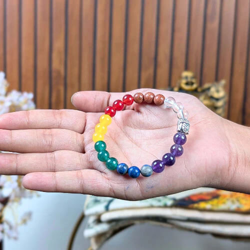 7 Chakra Bracelet 8mm 1