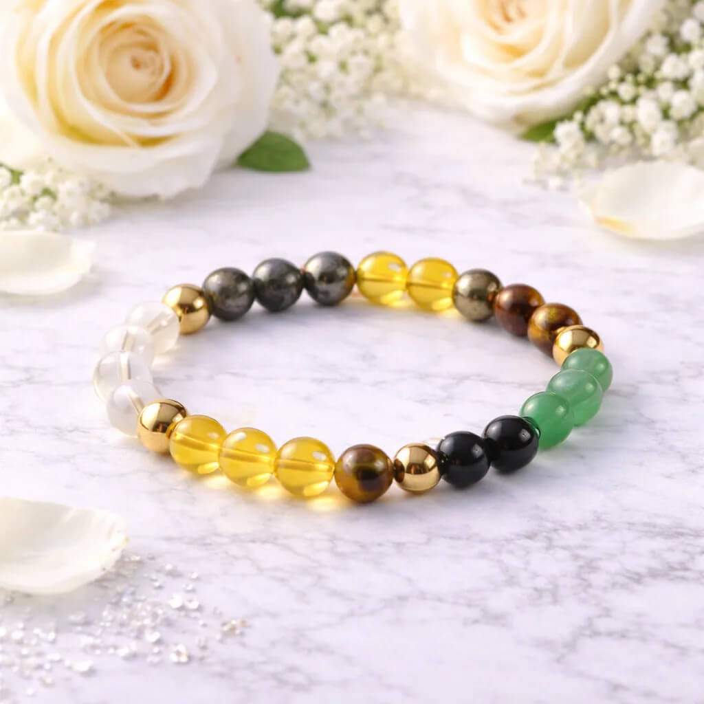 Dhan Yog Healing Natural Crystal Bracelet 1