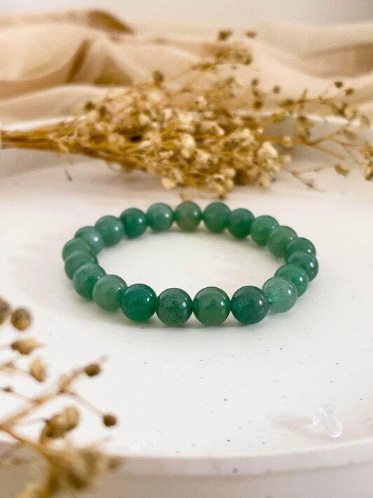 Ishhaara Green Aventurine Crystal Bracelet 32528670064683 1